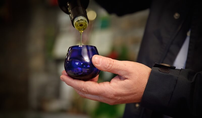 Olive oil tasting